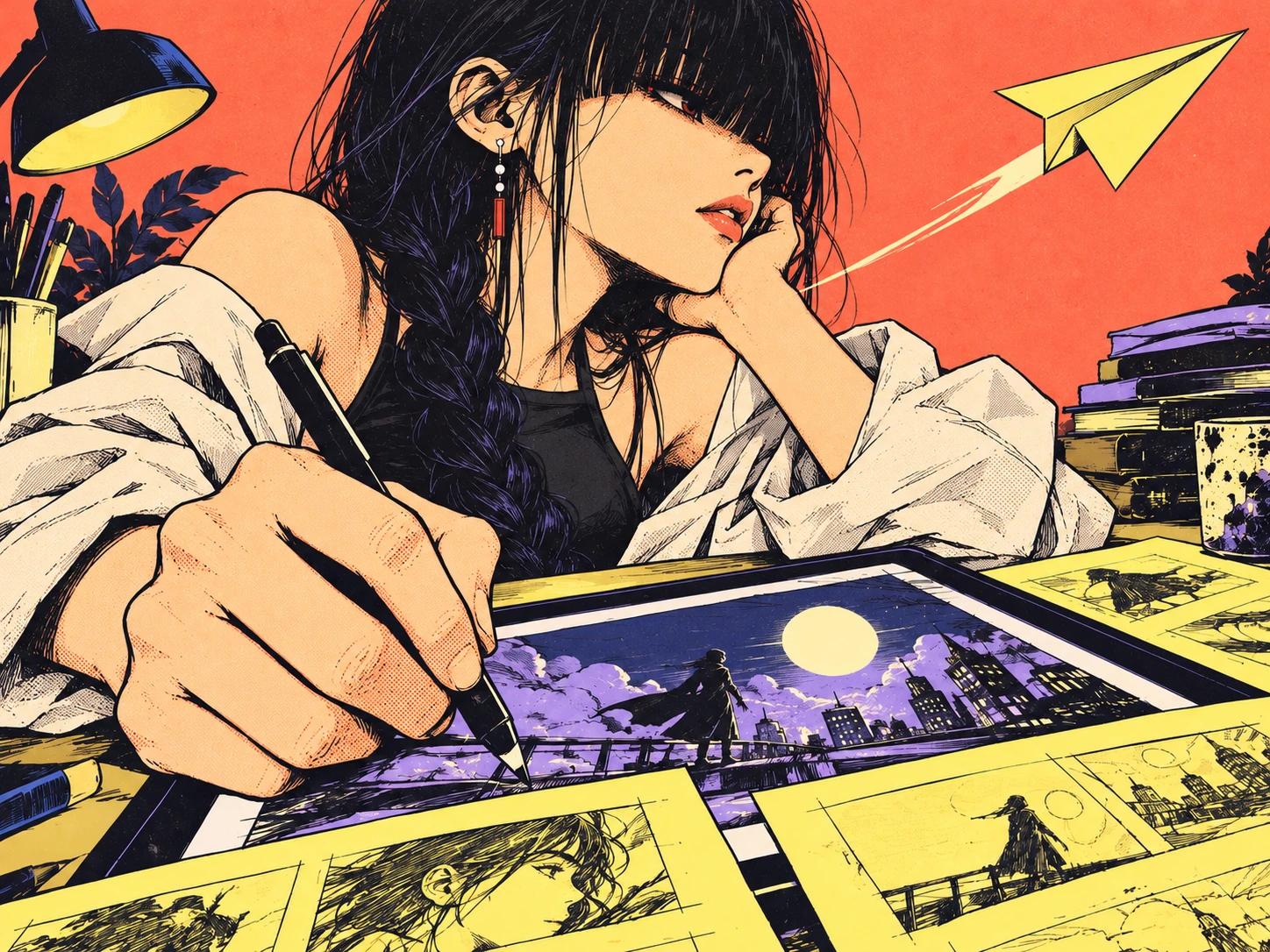 HEIST 的 BIWA 在畫板上探索新的電影構想